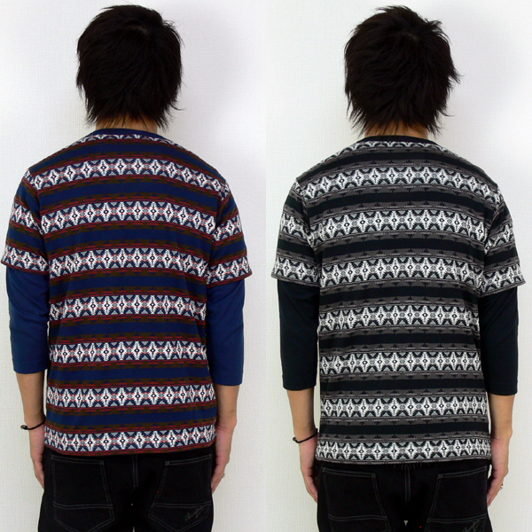 ?SACRIFICE????????/NATIVE LAYERED TEE