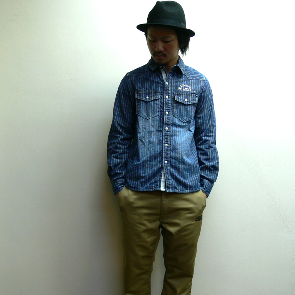 ?HI-LDK??????????/DENIM SHIRT L/S -THE DEADLY SIN-