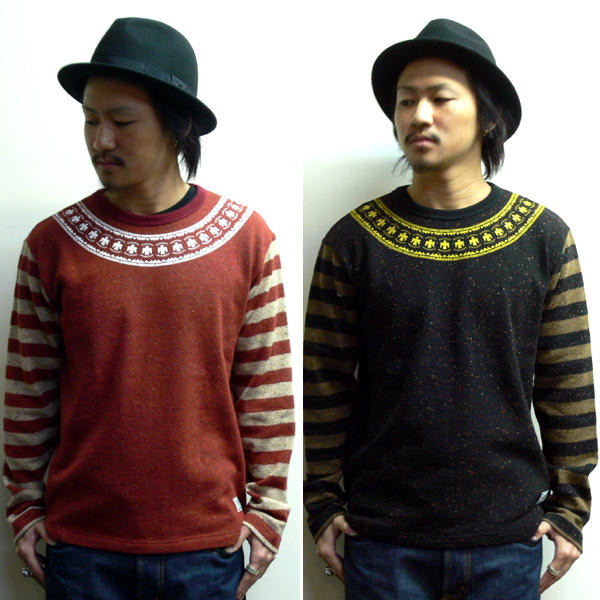 ?SACRIFICE????????/NATIVE BORDER KNIT