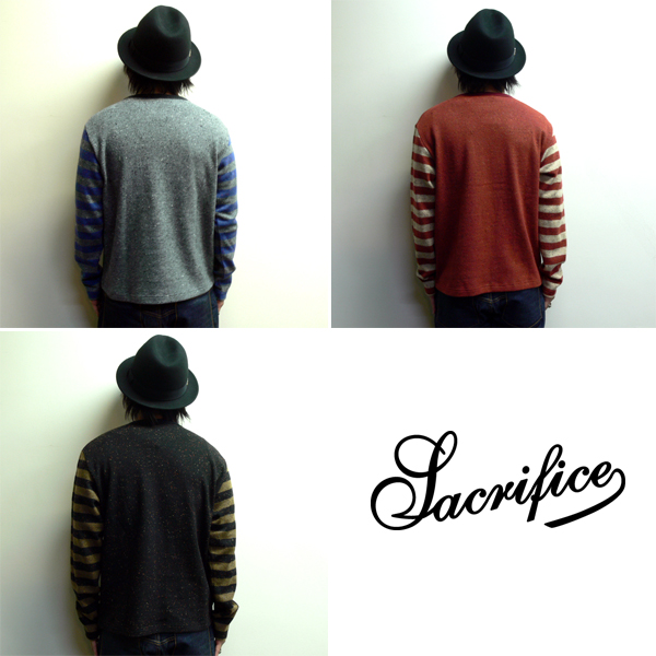 ?SACRIFICE????????/NATIVE BORDER KNIT