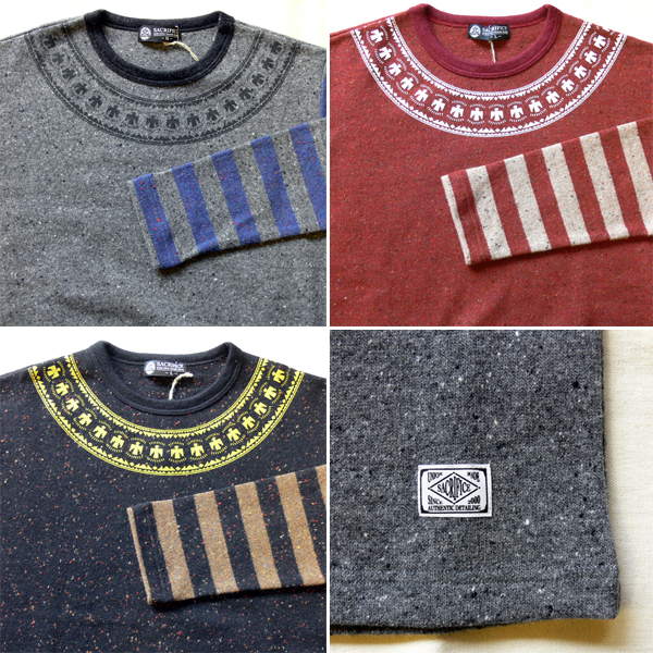 ?SACRIFICE????????/NATIVE BORDER KNIT