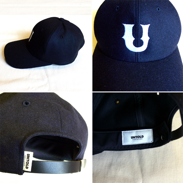 SALE/20%off?UNTOLD???????/WOOL 6PANEL LIMITCAP